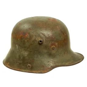 Original Imperial German WWI M16 Stahlhelm Helmet - marked B.F.64.