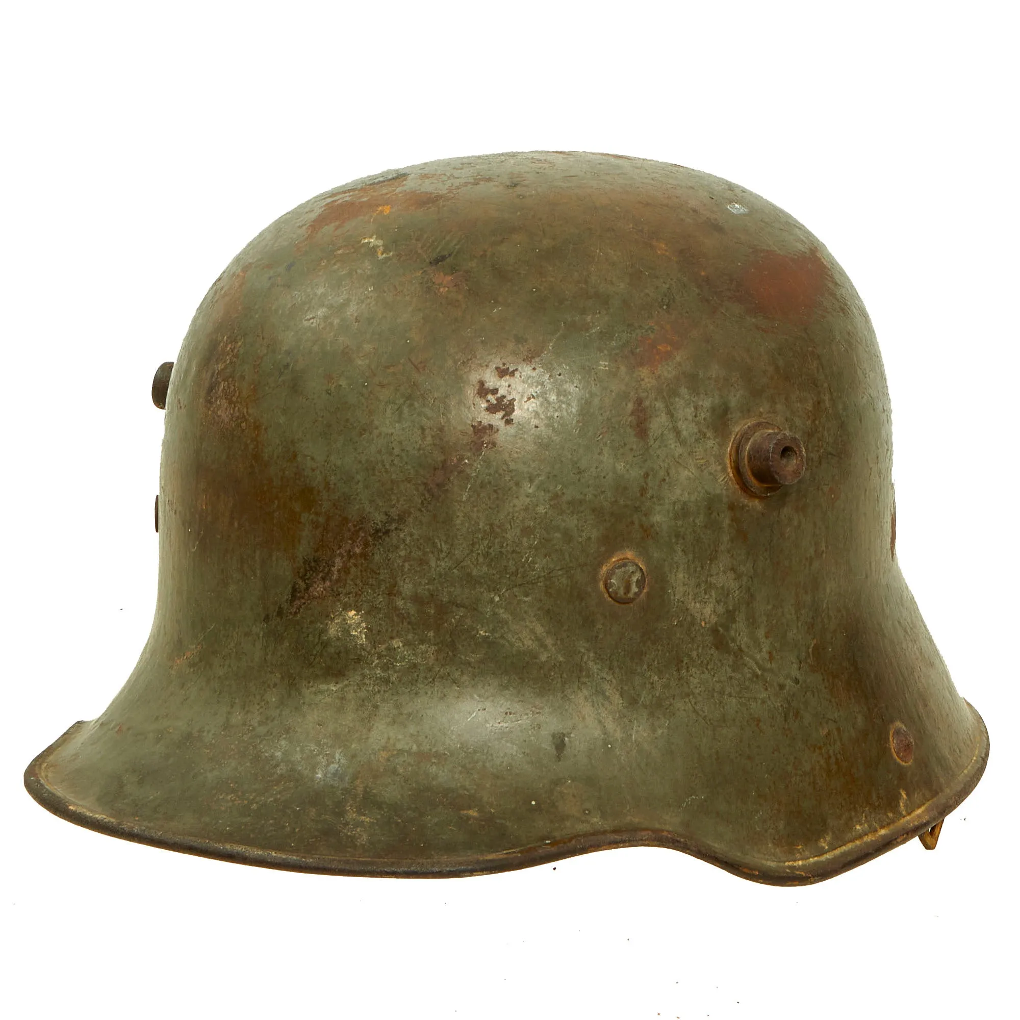 Original Imperial German WWI M16 Stahlhelm Helmet - marked B.F.64.