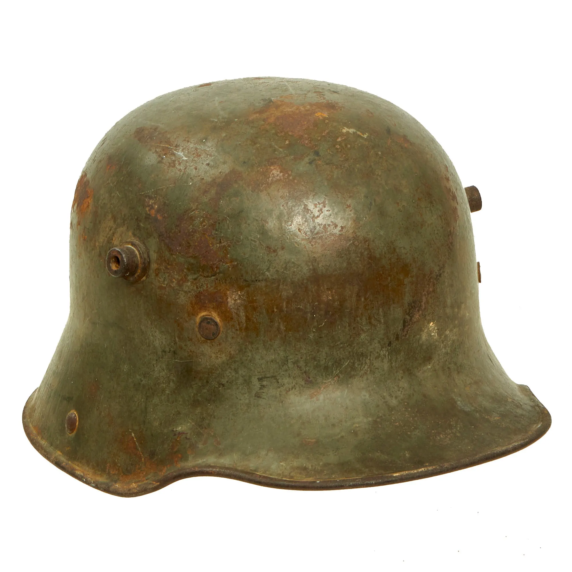 Original Imperial German WWI M16 Stahlhelm Helmet - marked B.F.64.