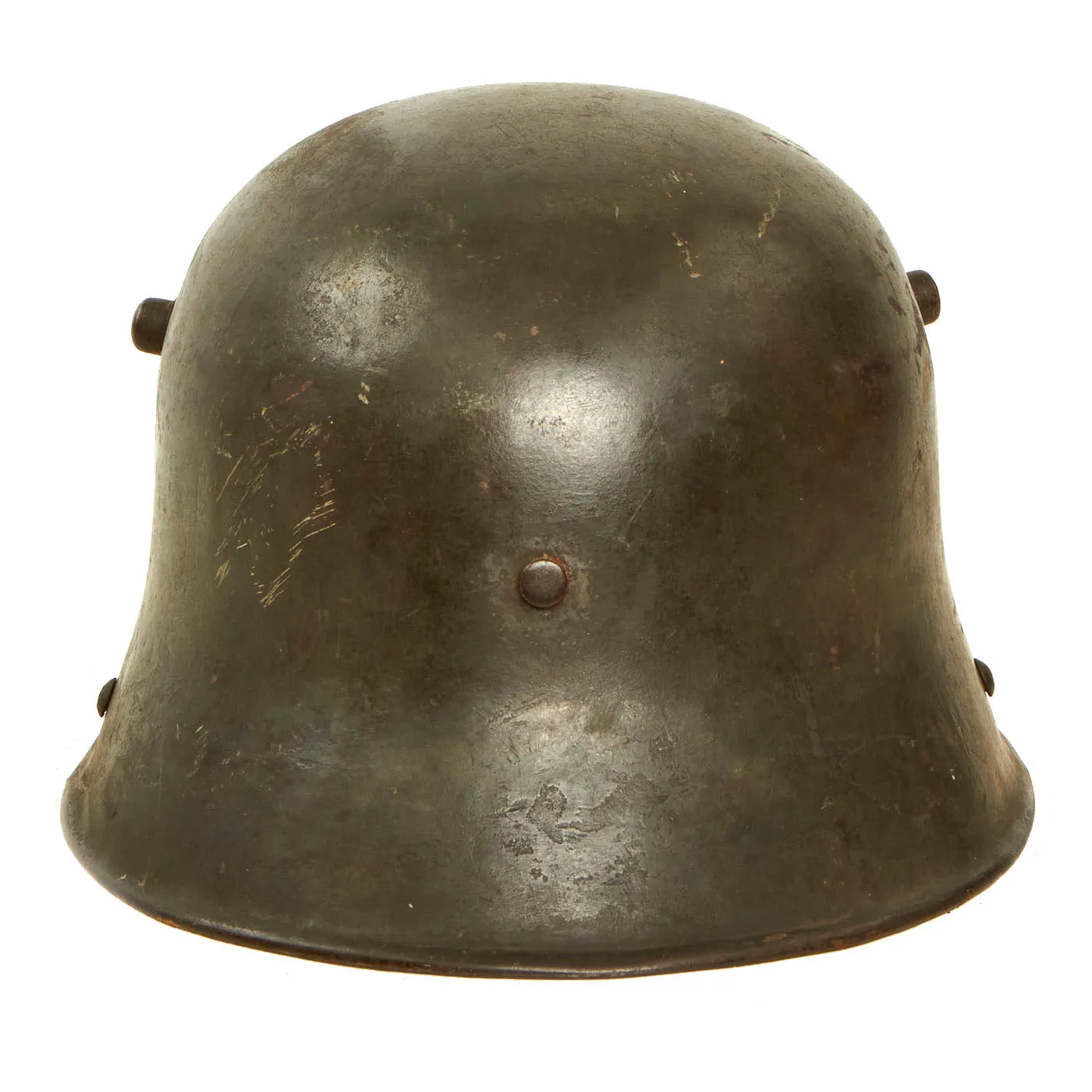 Original Imperial German WWI M16 Stahlhelm Helmet with Liner - Complete