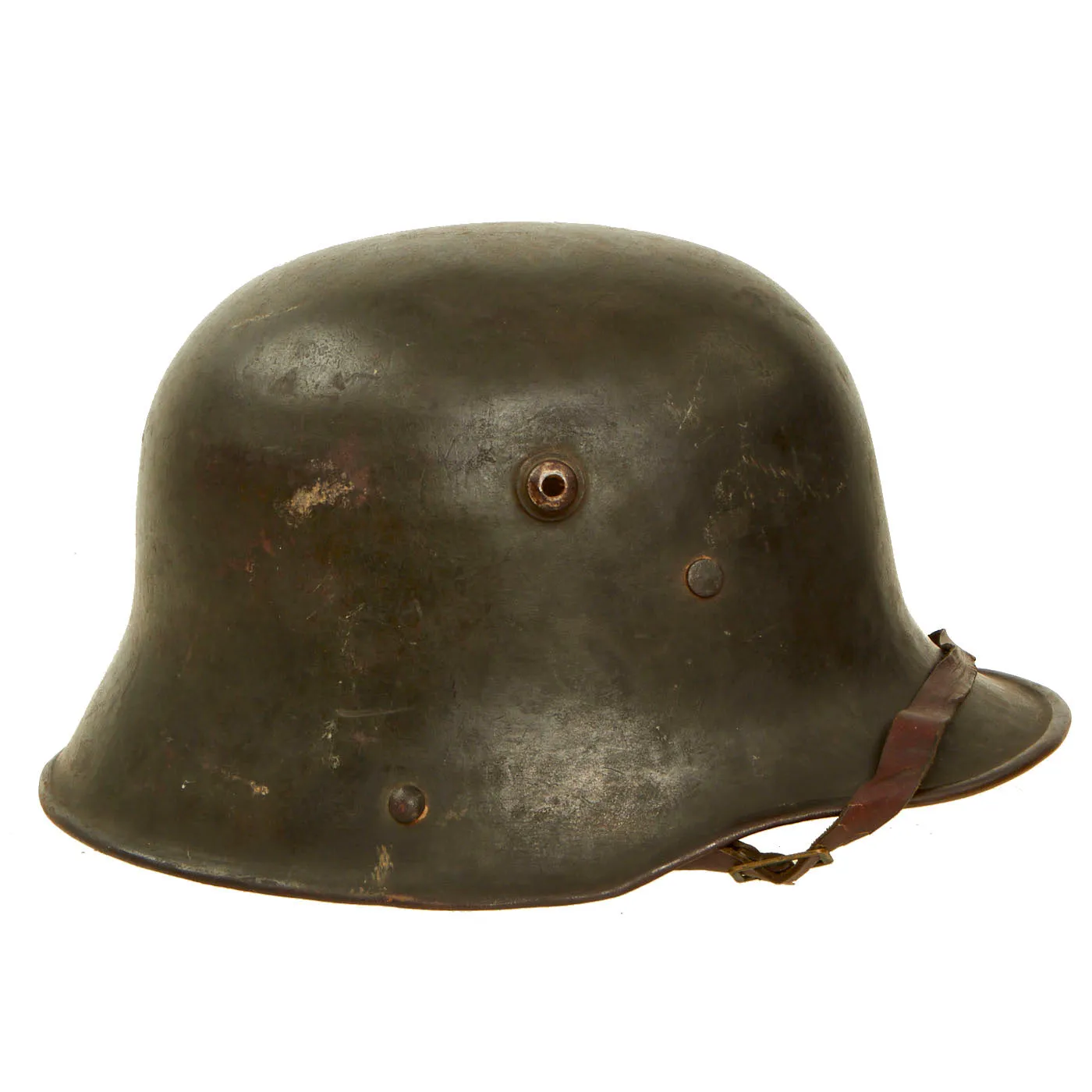 Original Imperial German WWI M16 Stahlhelm Helmet with Liner - Complete