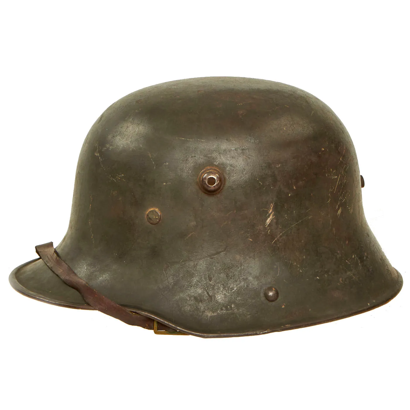 Original Imperial German WWI M16 Stahlhelm Helmet with Liner - Complete