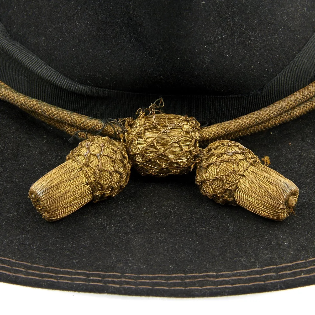 Original U.S. Indian Wars Model 1889 Black Campaign Hat by Conqueror