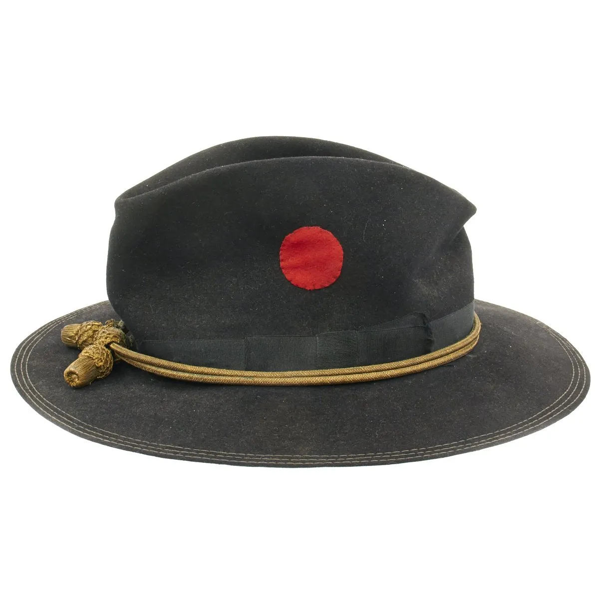 Original U.S. Indian Wars Model 1889 Black Campaign Hat by Conqueror