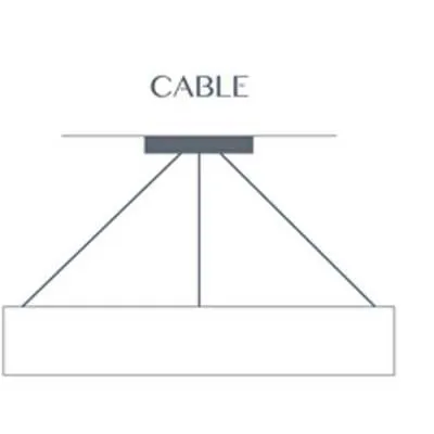 Profiles 11201-24-SFM Indoor/Outdoor Semi Flush Mount Pendant By Ultralights Lighting