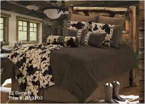 "El Dorado" Western 5-Piece Bedding Set - Super Queen