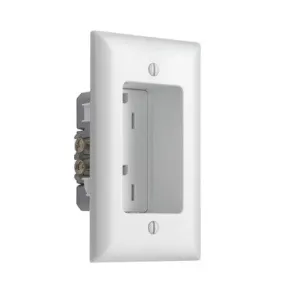 Recessed Tamper-Resistant Duplex Outlet