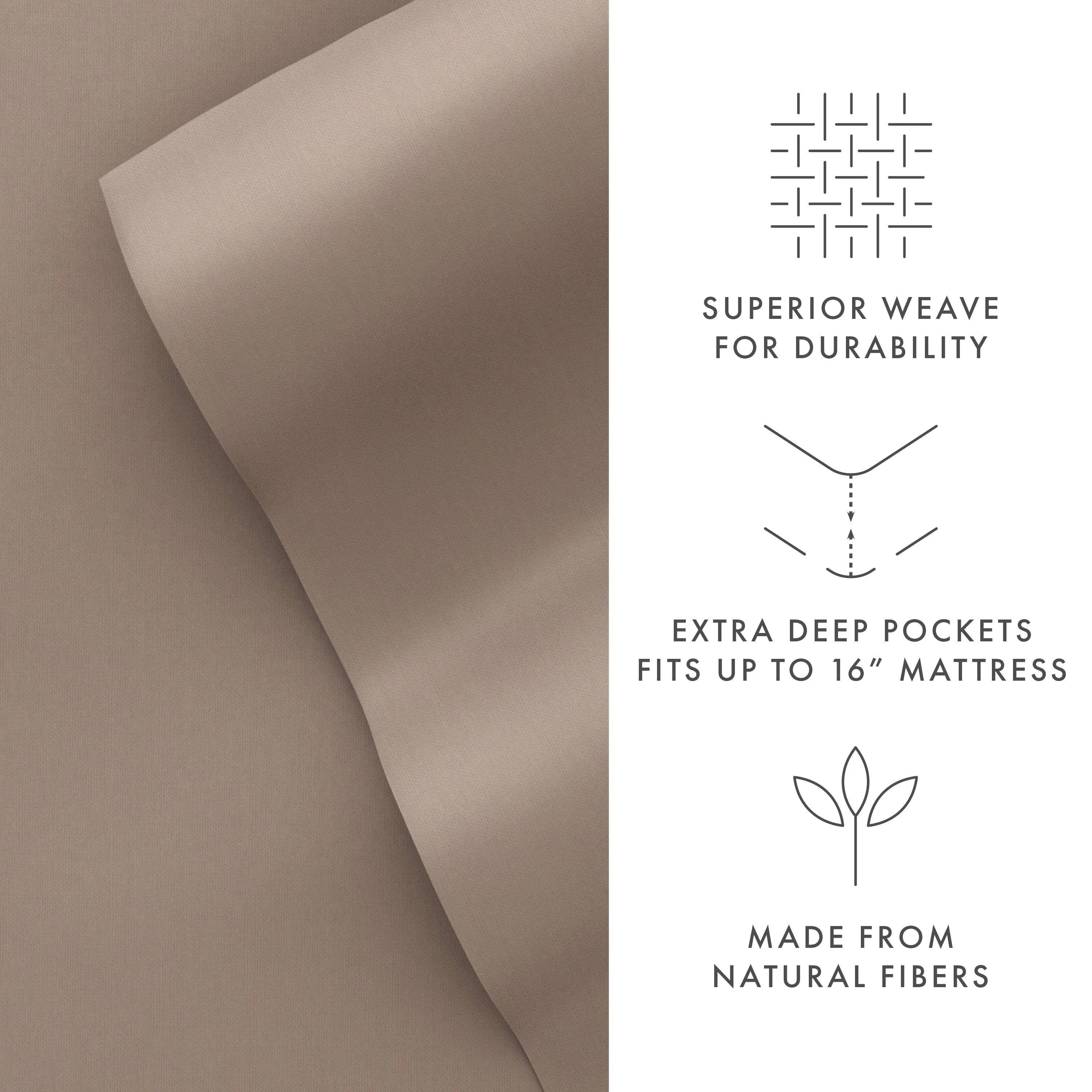 Sale - 4-Piece Bamboo Sheet Set