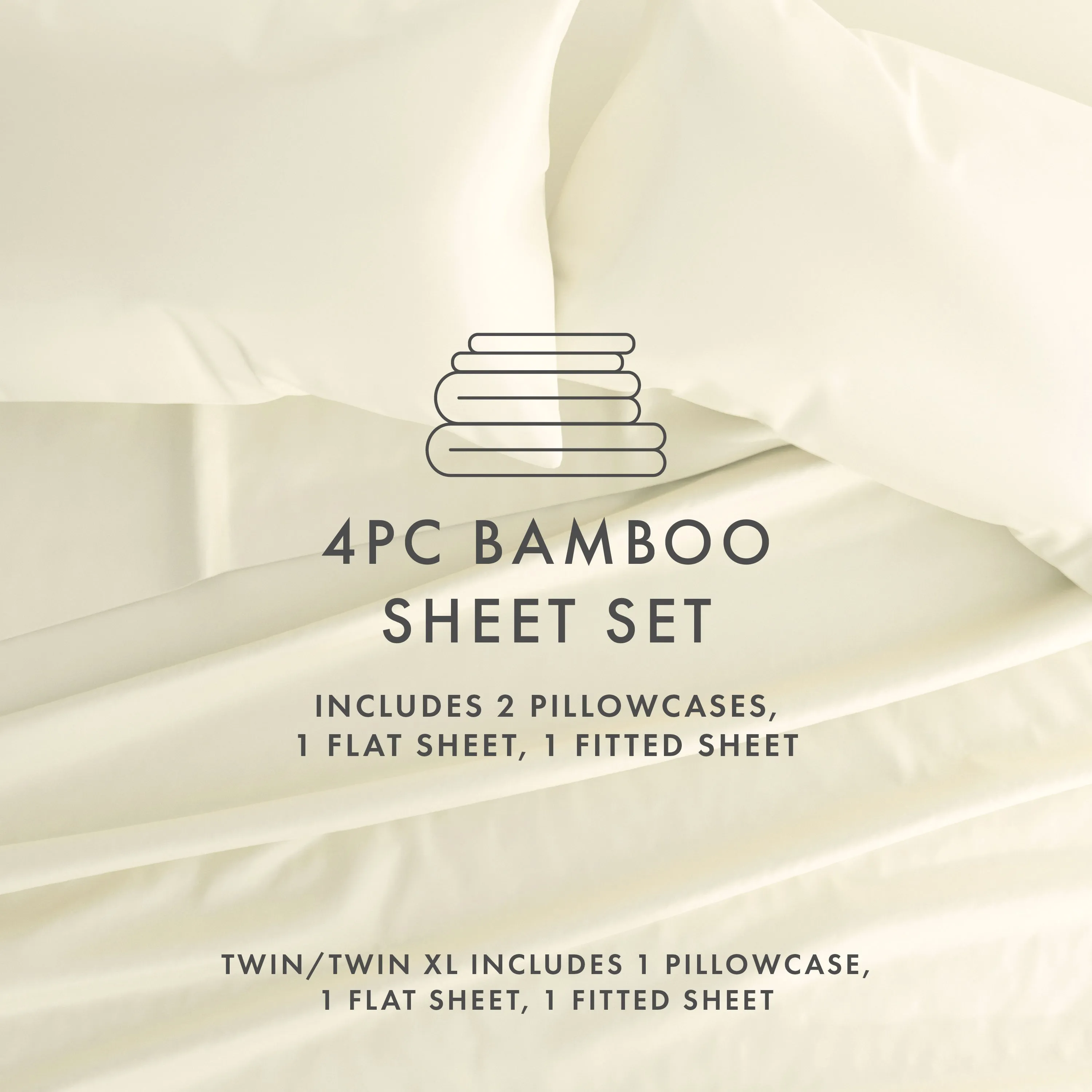 Sale - 4-Piece Bamboo Sheet Set