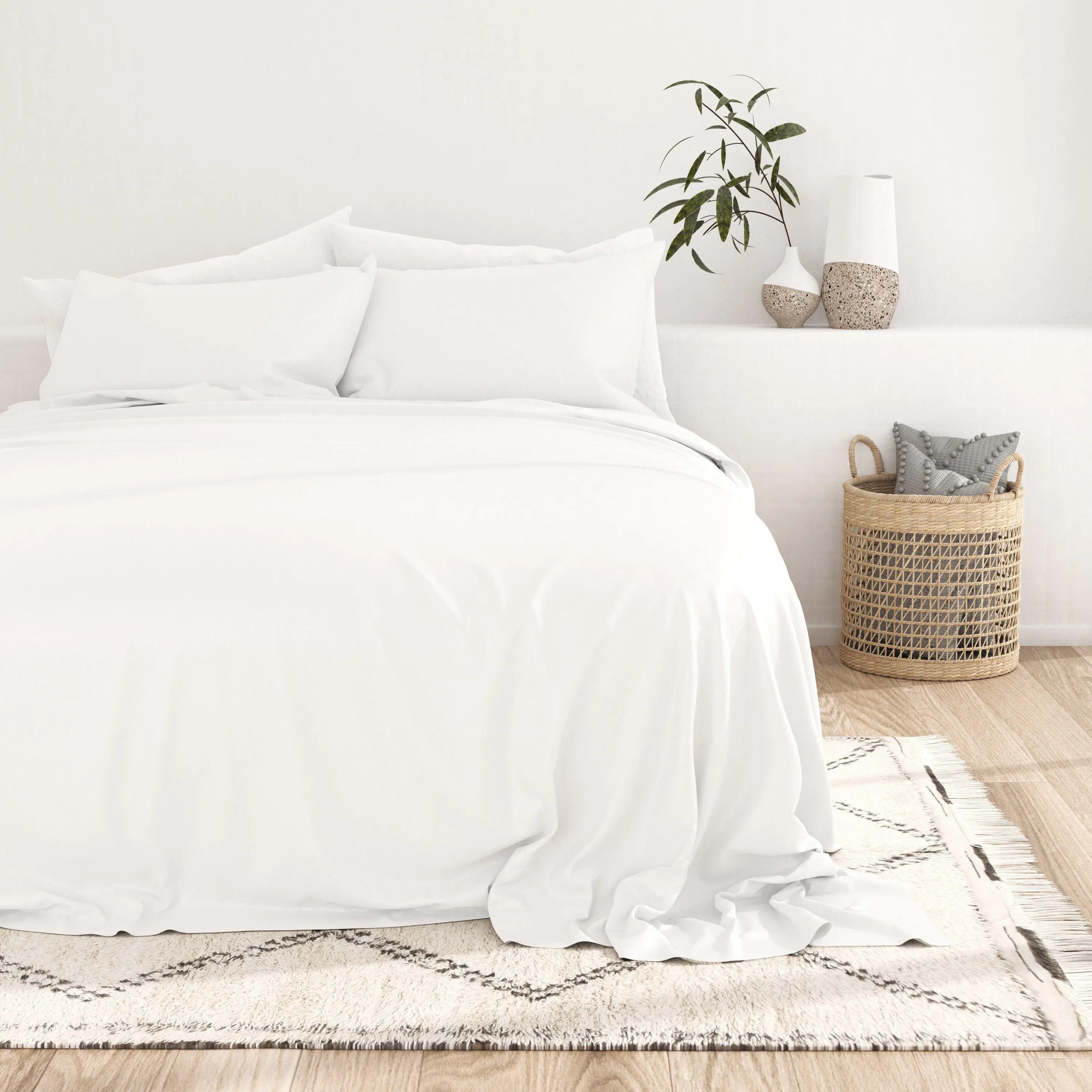 Sale - 4-Piece Bamboo Sheet Set