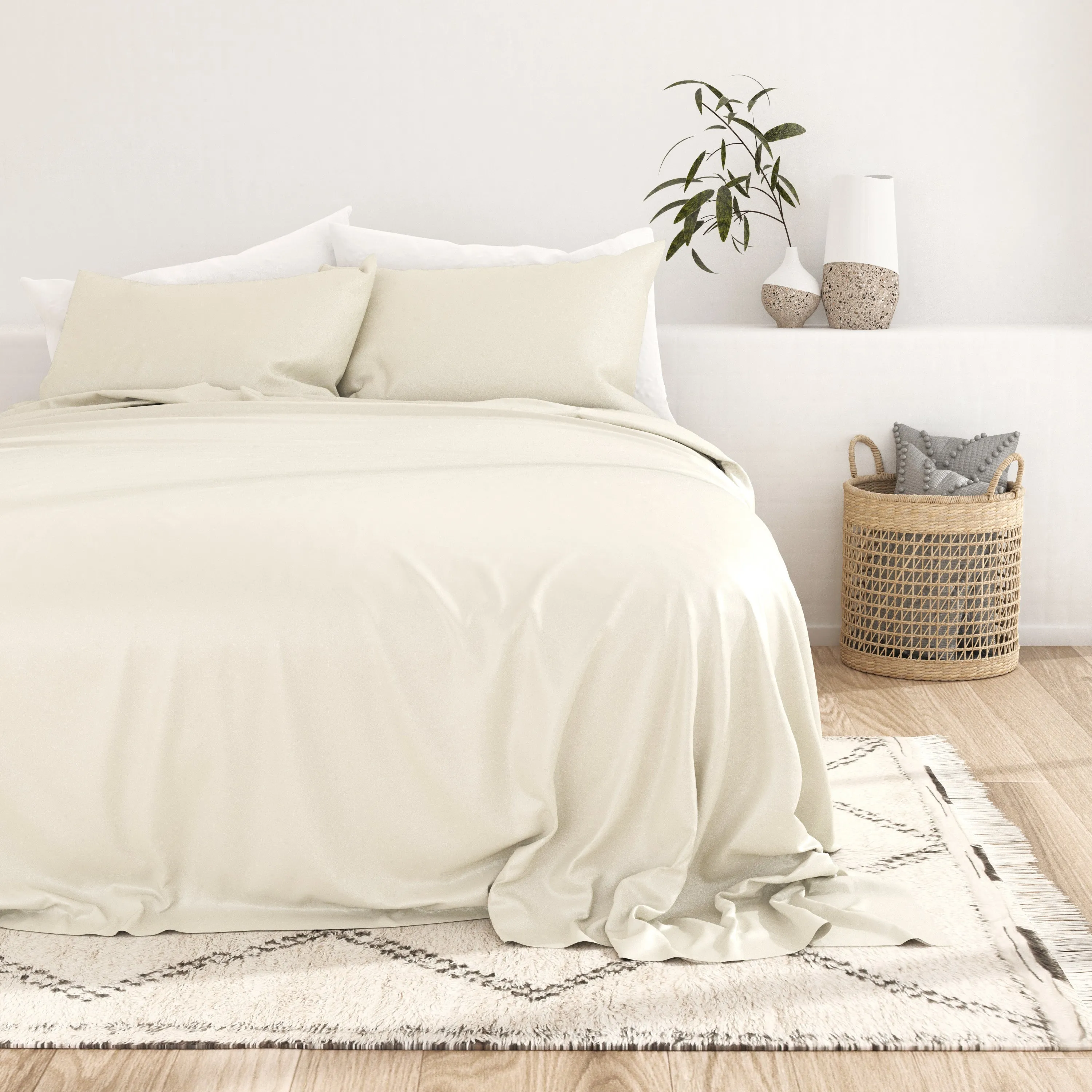 Sale - 4-Piece Bamboo Sheet Set