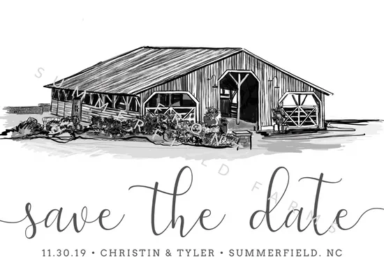 Sketch Art Save The Date File