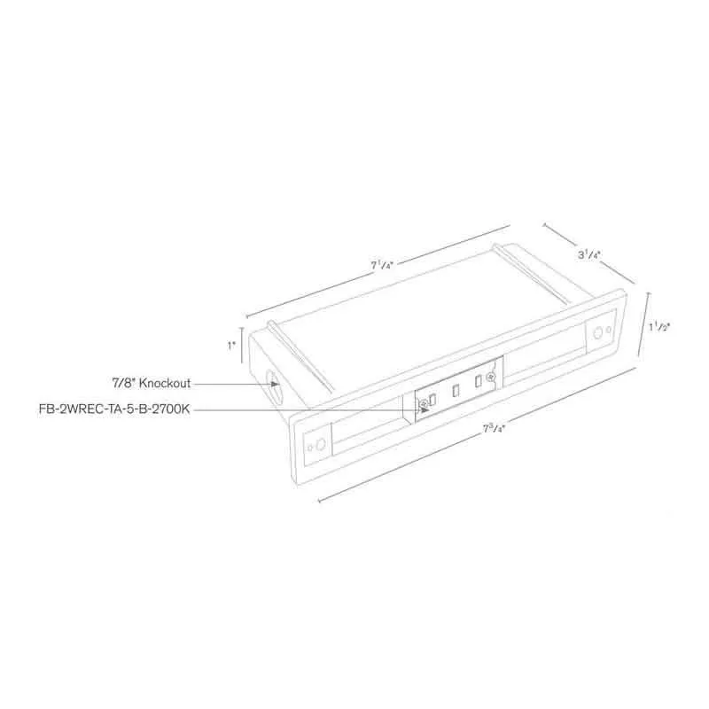 SPJ Lighting SPJ17-09 2W LED Cast Brass Recessed Light