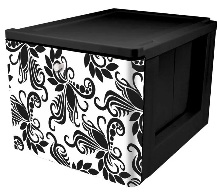 Stacking File Storage Drawer with Design