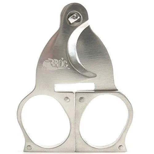 Stainless Steel Cigar Cutter and Cigar Stand Combo