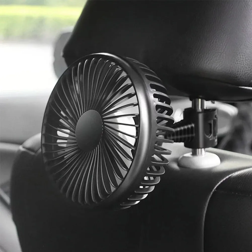 Stay Cool Anywhere, Anytime Portable USB Desk and Car Fan