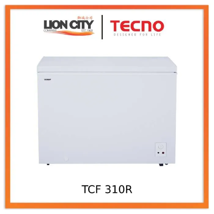 TECNO Uno TCF 310R 310L Chest Freezer