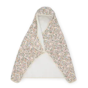 Toddler Hooded Towel - Pressed Petals