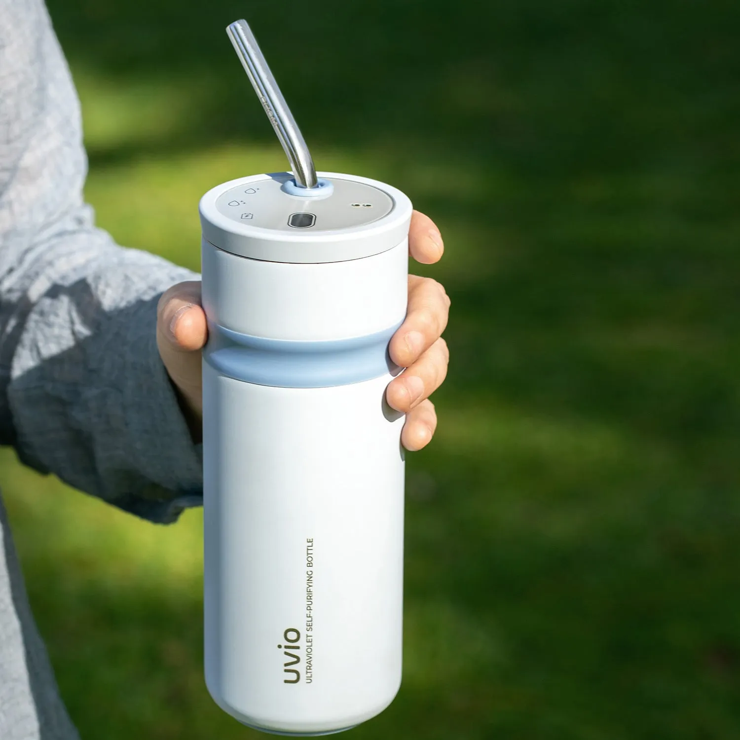 Uvio Self-Purifying Water Bottle