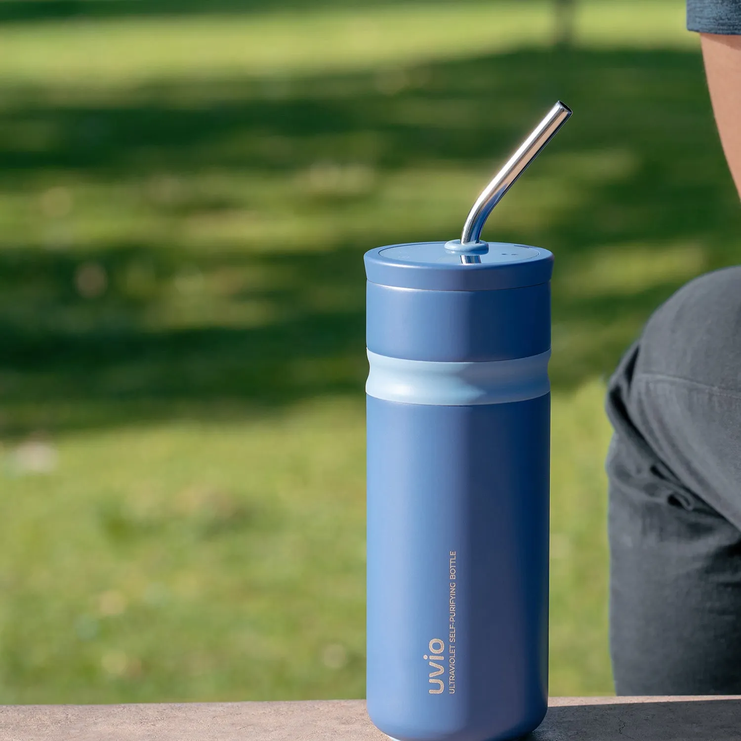 Uvio Self-Purifying Water Bottle