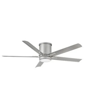 Vail Flush 52" Ceiling Fan in Brushed Nickel