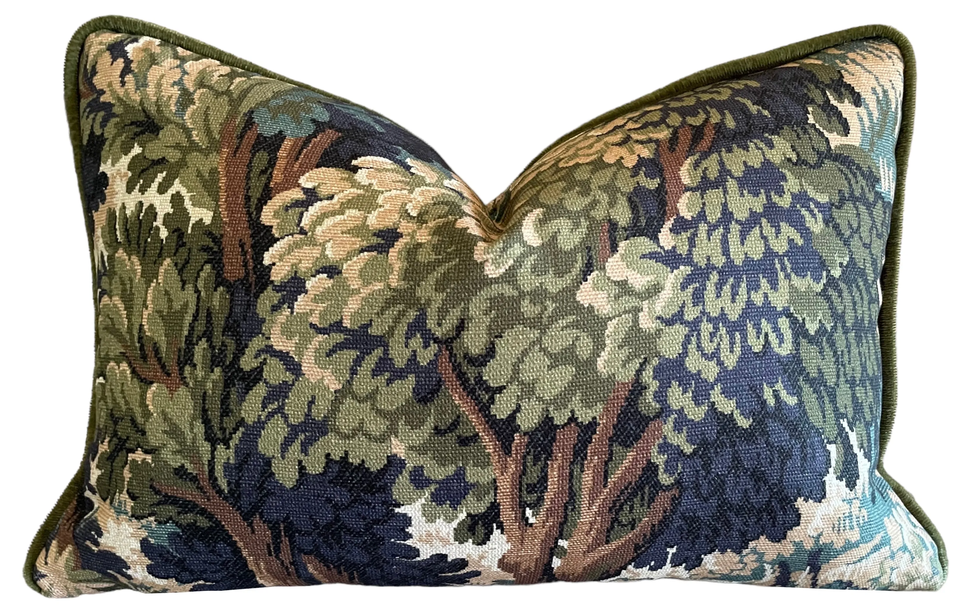 Verdure Tapestry Forest Pillow Cover: Available in 10 Sizes