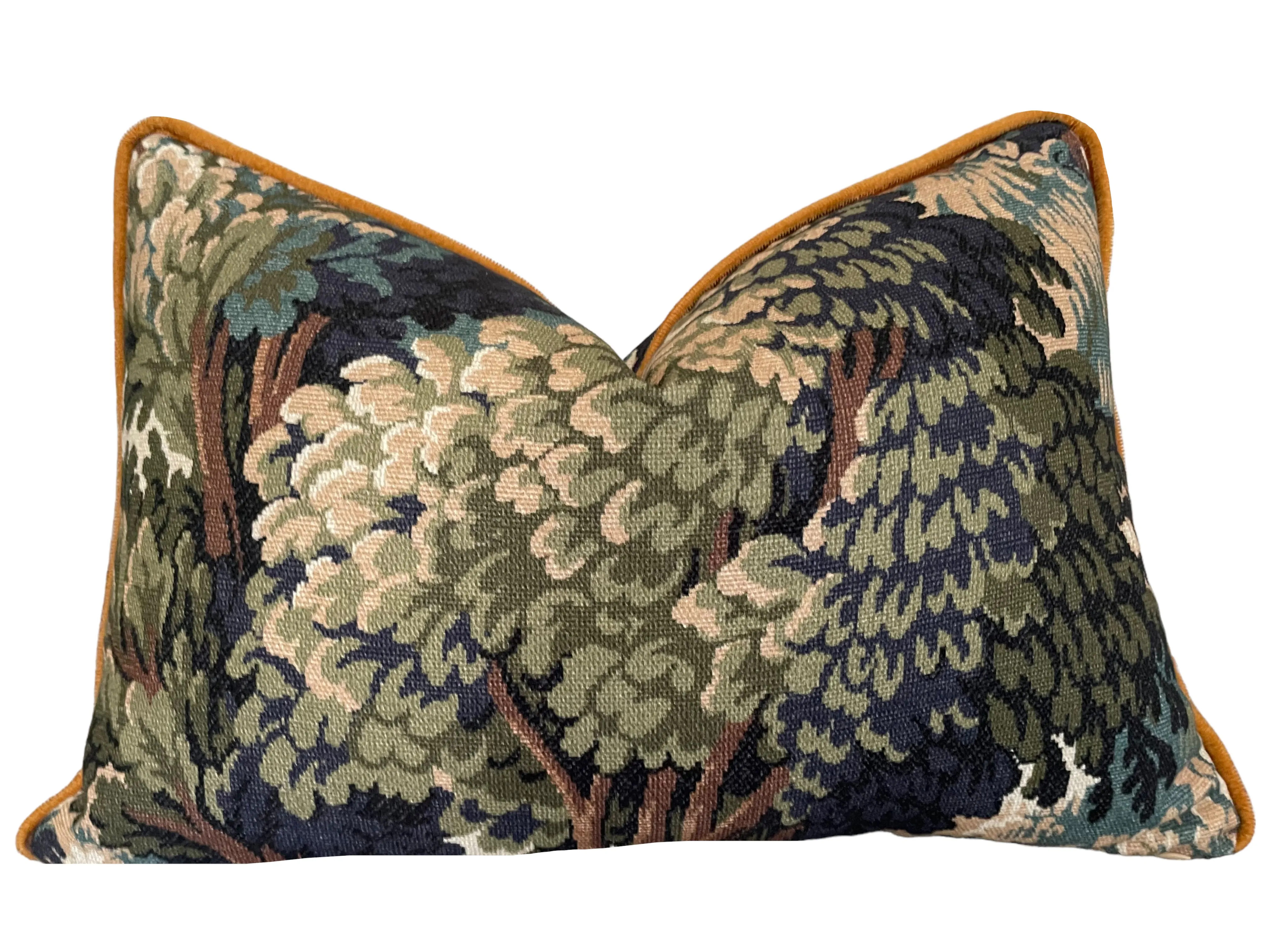 Verdure Tapestry Forest Pillow Cover: Available in 10 Sizes