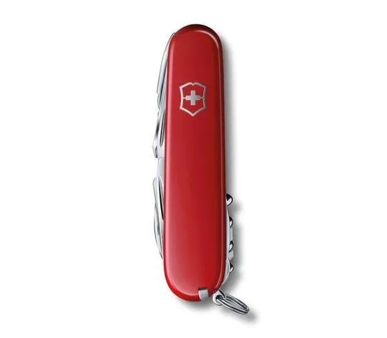 Victorinox Swiss Army Swiss Champ Medium Pocket Knife 91mm Red With 33 Functions - 1.6795