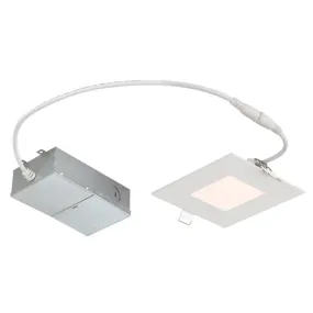 Westinghouse 5188000 4-Inch Slim Square Recessed LED Downlight - 10 Watt - 4000 Kelvin - ENERGY STAR