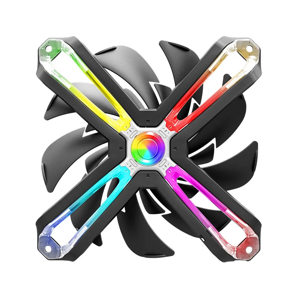 Zalman SF140 140mm High Performance RGB Cooling Fan with Biomimetics