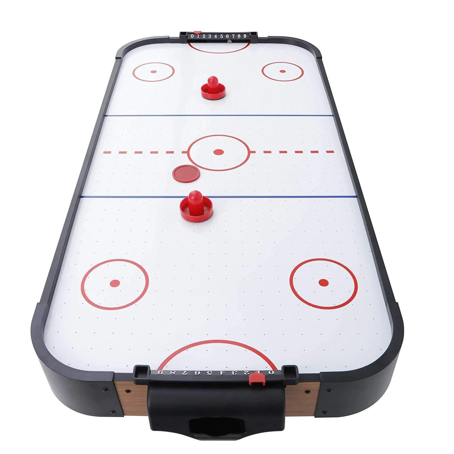 ZENY™ 40-in Tabletop Air Hockey Table for Kids & Adults,Electric Air Hockey Game with Powerful Air Blower with 2 Pucks 2 Pushers